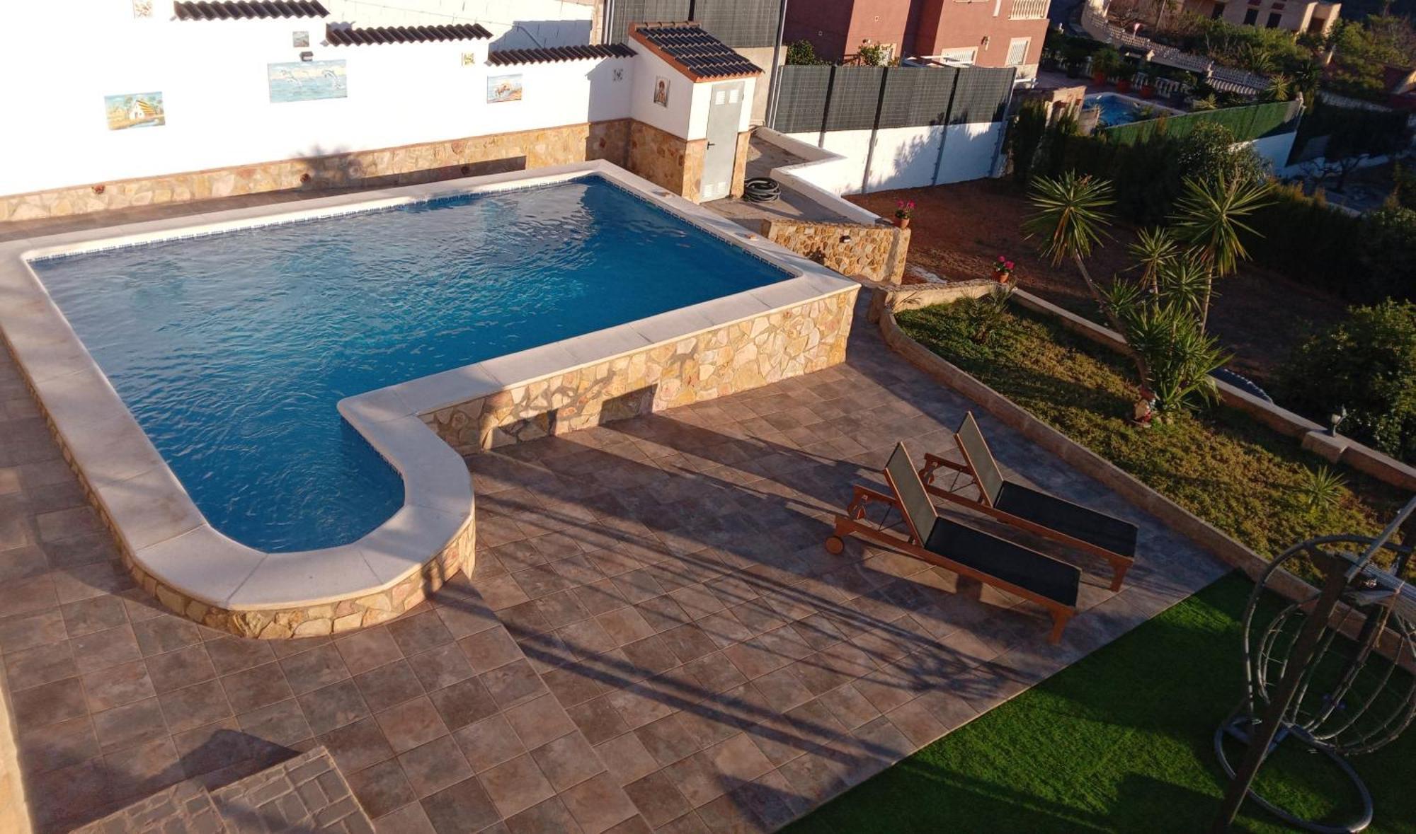 Turís Buen Estar, Piscina, Barbacoa, Jacuzzi En Valencia 빌라 객실 사진